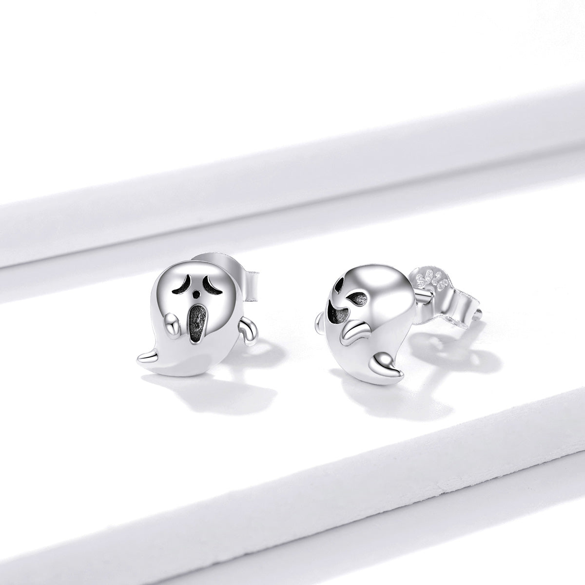 925 Sterling Silver Oxidized Silver Earrings DestGlow