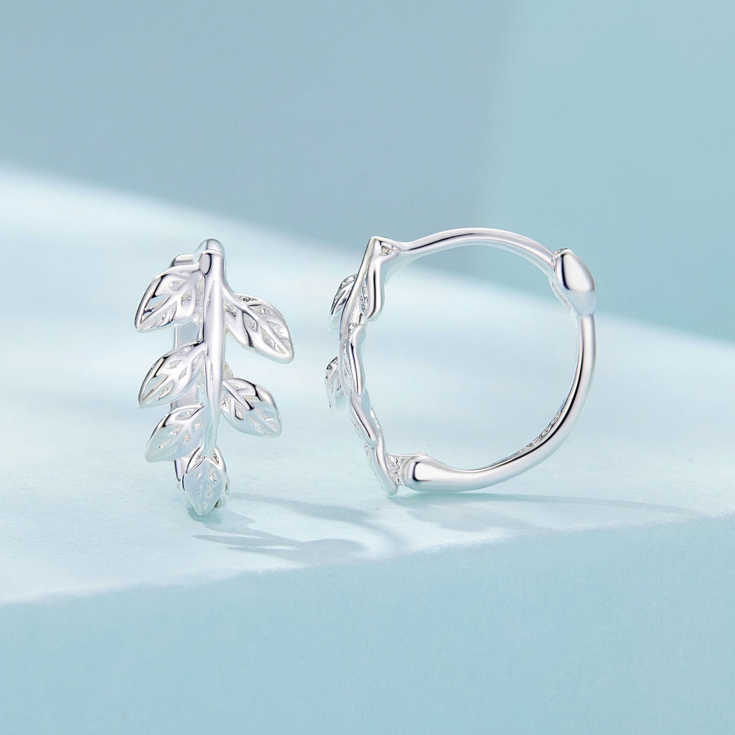 S925 Sterling Silver Earrings for Women 12x7mm DestGlow