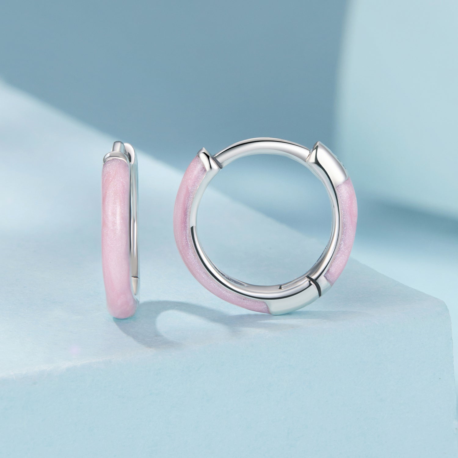 925 Sterling Silver Enamel Oxidized Earrings for Women DestGlow