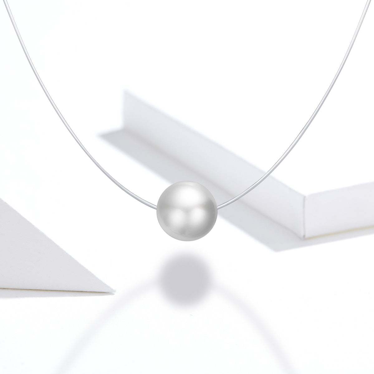 925 Sterling Silver Necklace 40cm for Women DestGlow