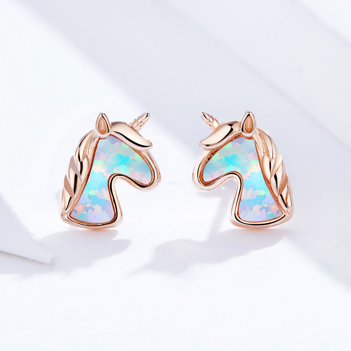 925 Sterling Silver Opal Earrings for Women DestGlow