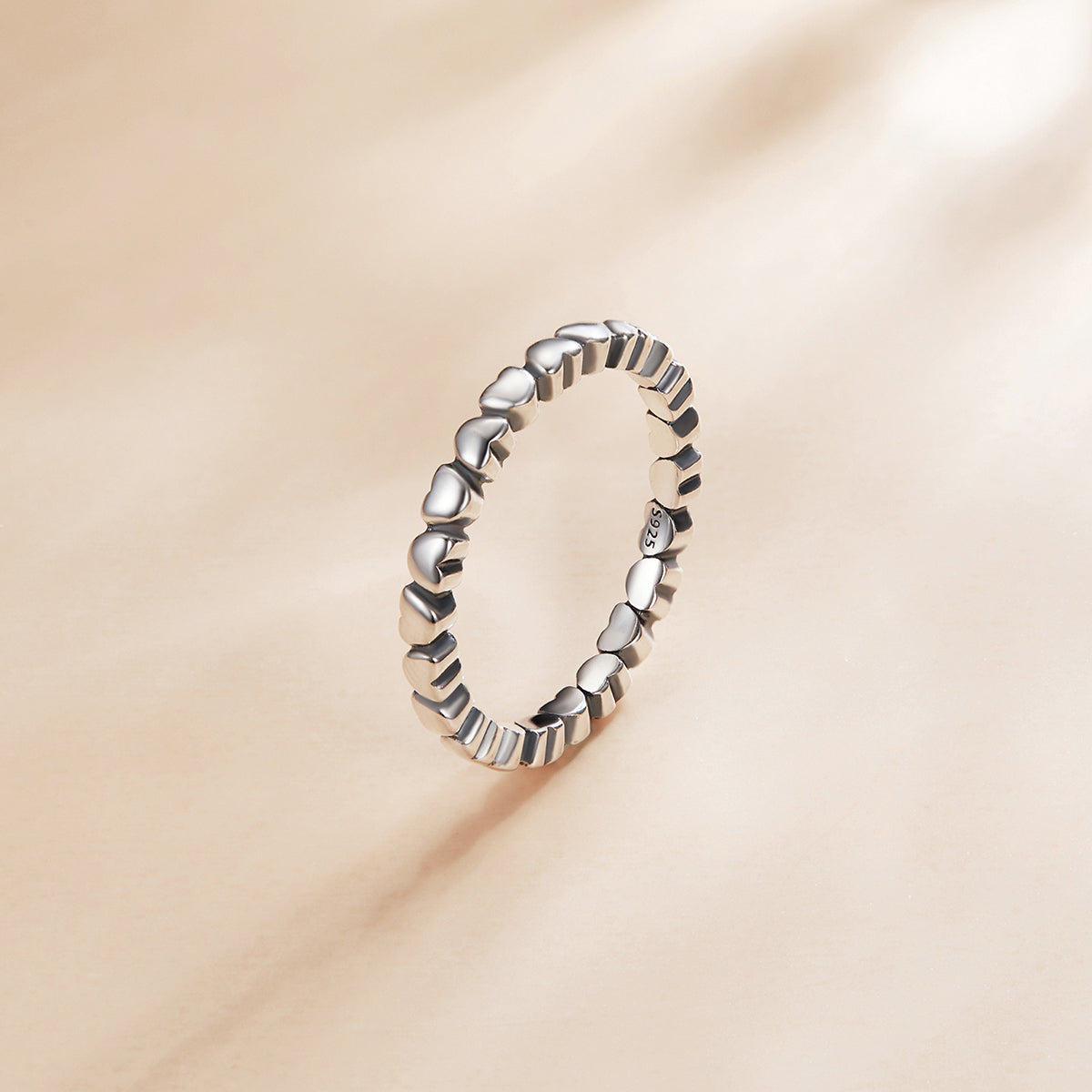 925 Sterling Silver Oxidized Ring Size 6.0 for Women DestGlow