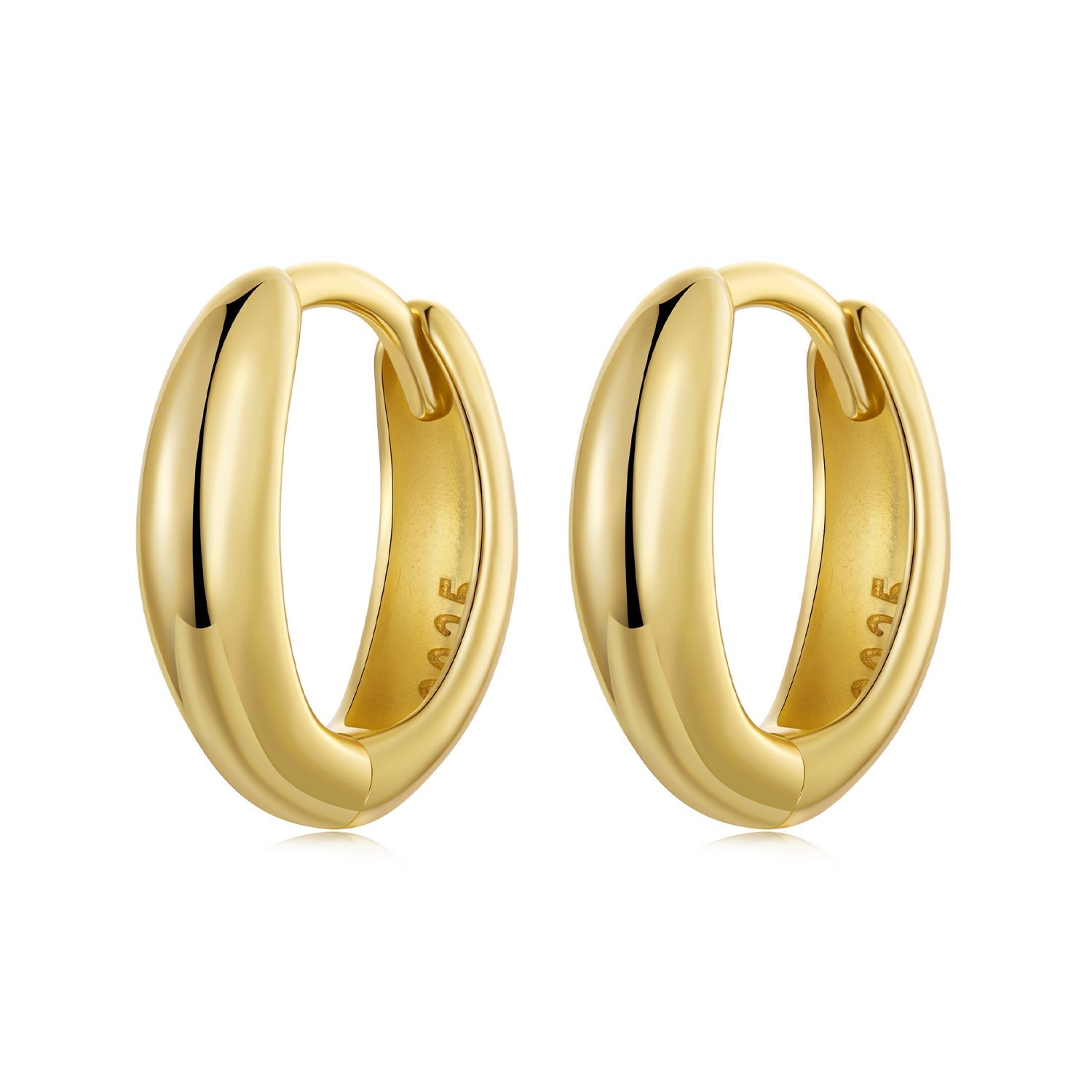 925 Sterling Silver Oxidized Hoop Earrings for Women DestGlow