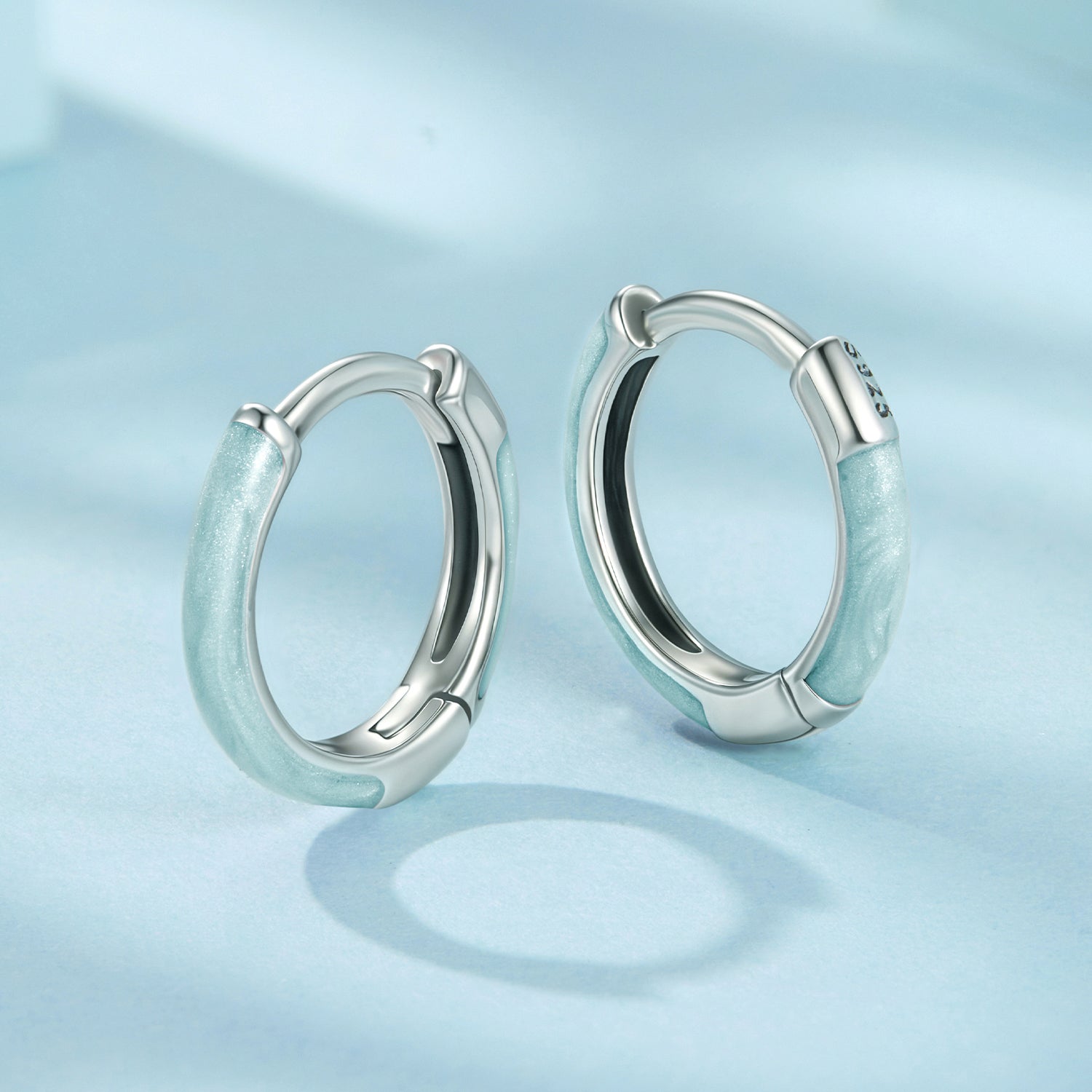 925 Sterling Silver Enamel Oxidized Earrings for Women DestGlow