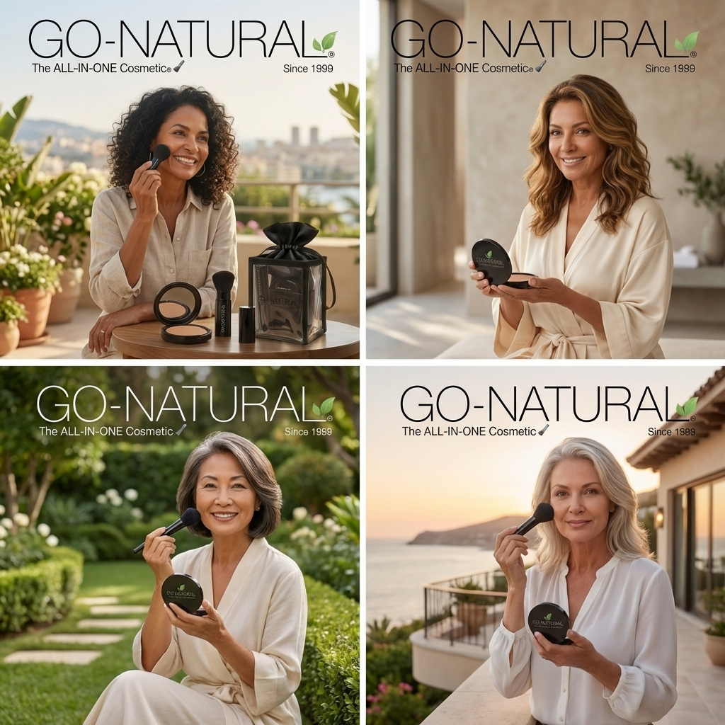 GO NATURAL® ALL-IN-ONE® Powder - Travel Gift Set DestGlow