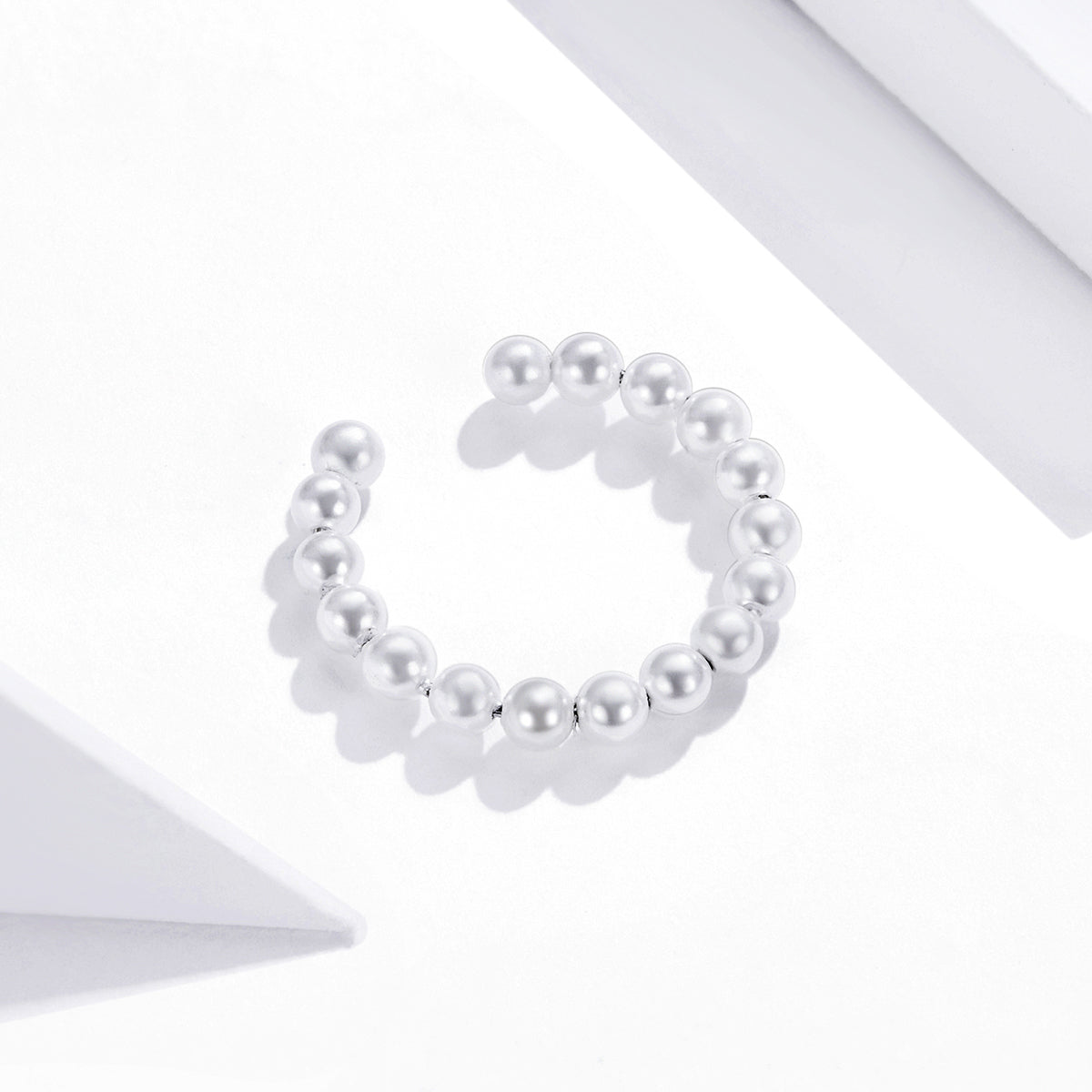 925 Sterling Silver Shell Pearl Earrings for Women DestGlow