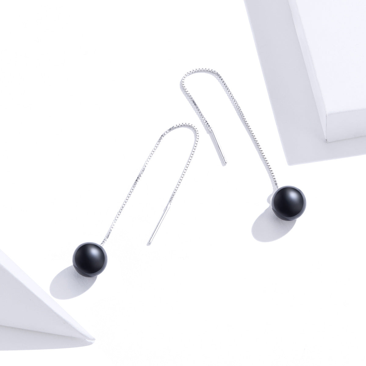 925 Sterling Silver Earrings with Quality Shell Pearl for Women DestGlow