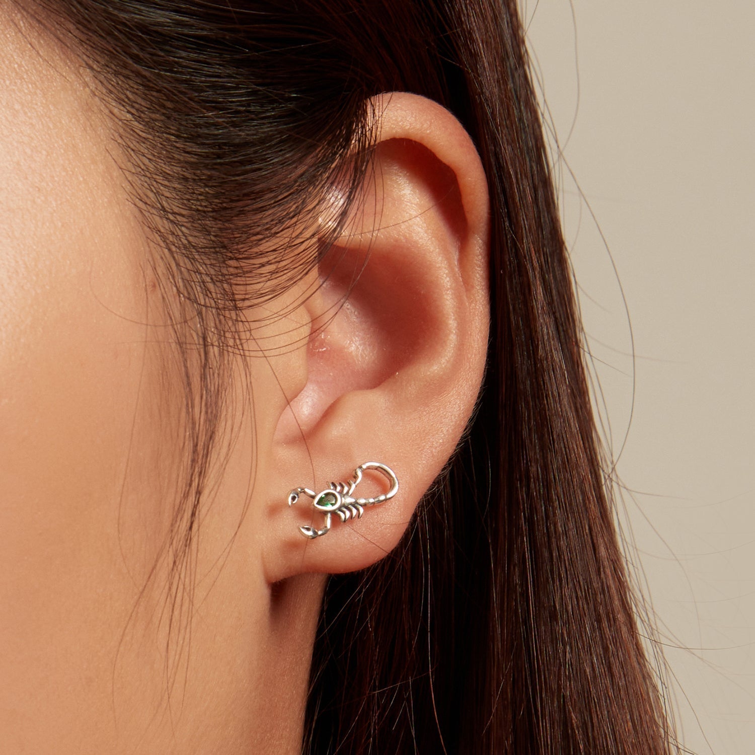 925 Sterling Silver Earrings with Pavé Setting CZ and Oxidized Finish for Women DestGlow