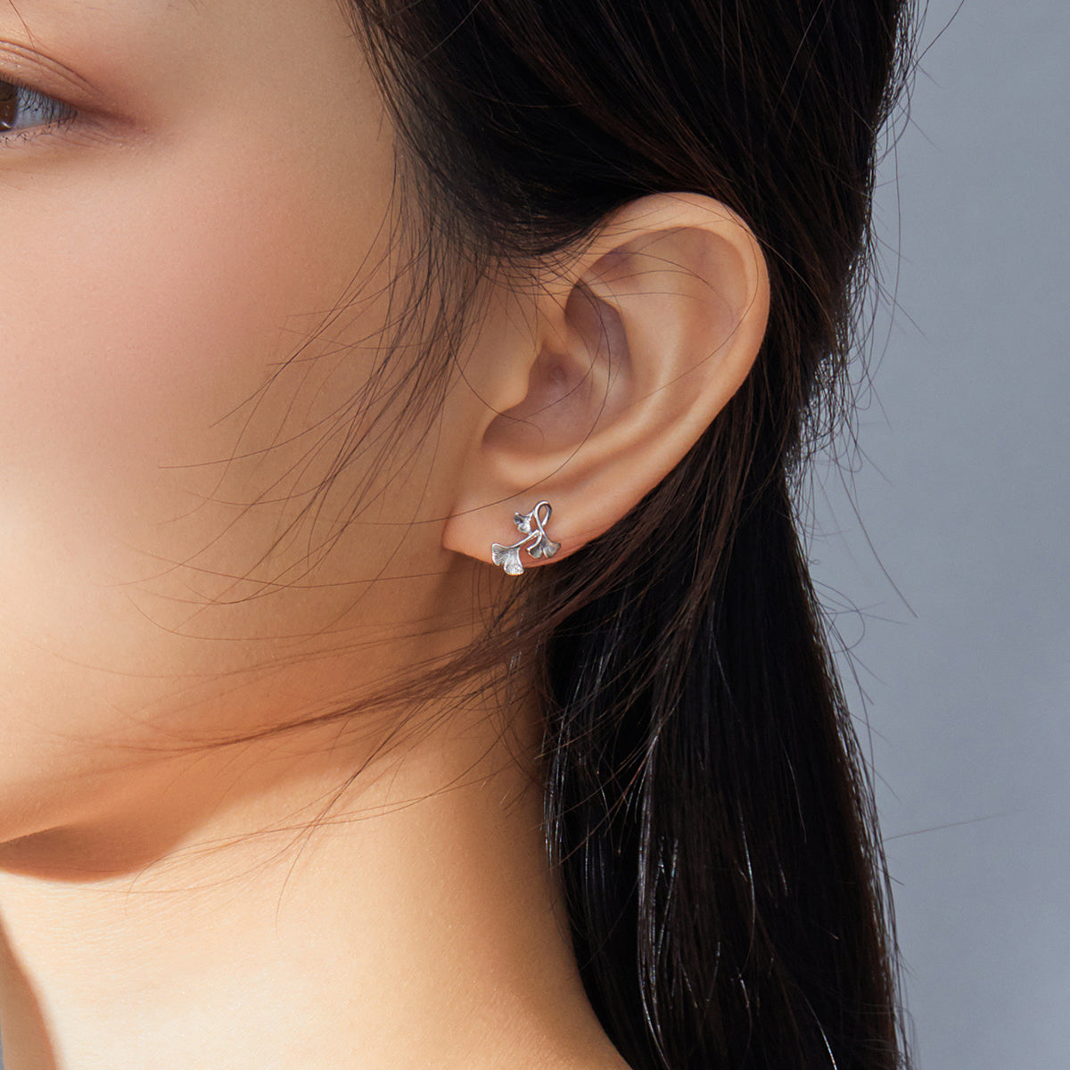 925 Sterling Silver Plated Platinum Wiredrawing Earrings DestGlow