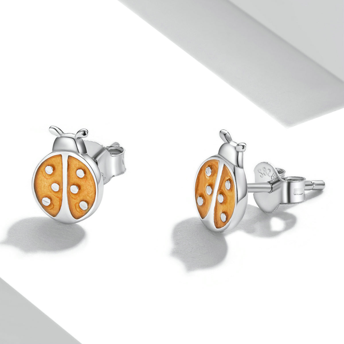 S925 Sterling Silver Enamel Earrings for Women DestGlow