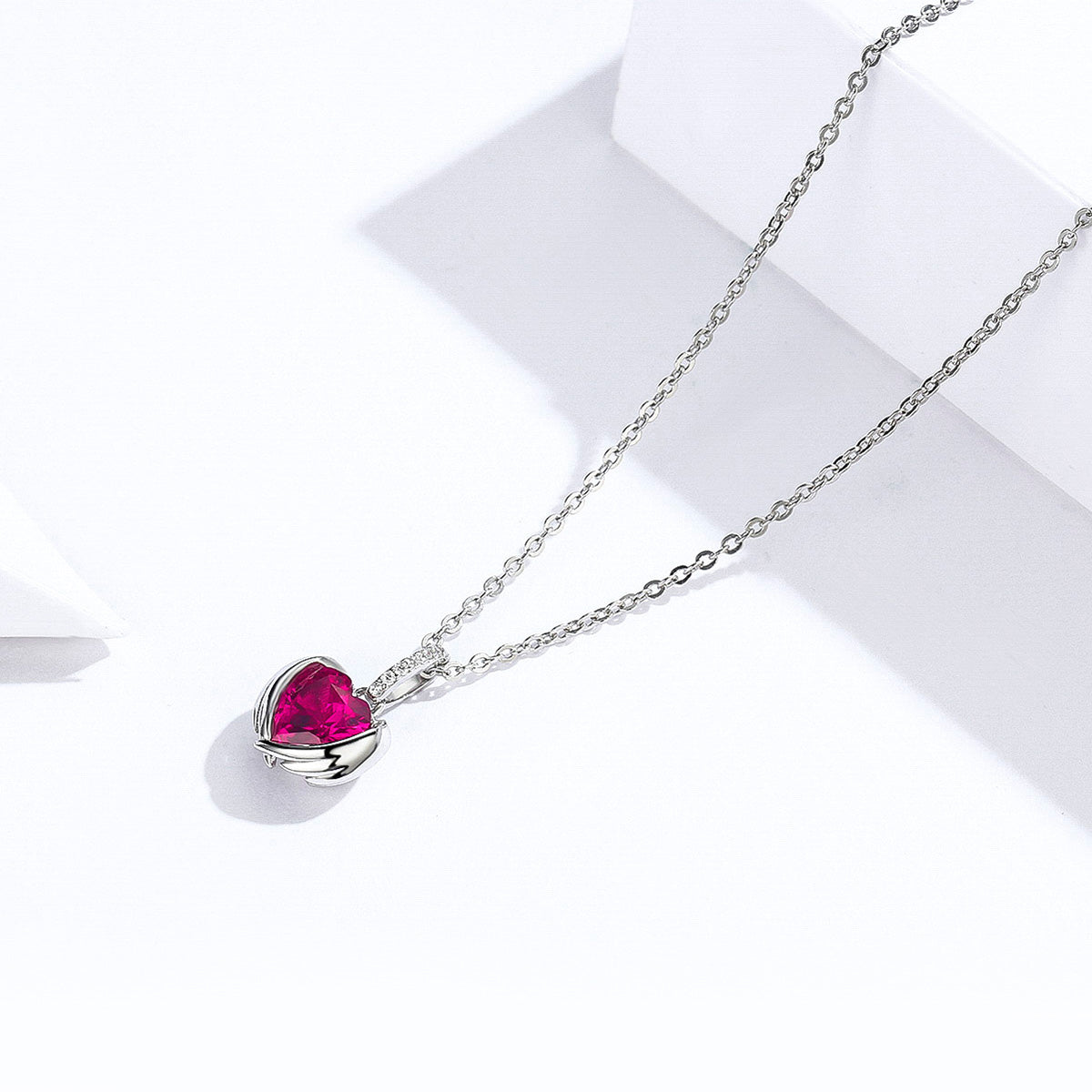 925 Sterling Silver Necklace 45cm for Women DestGlow