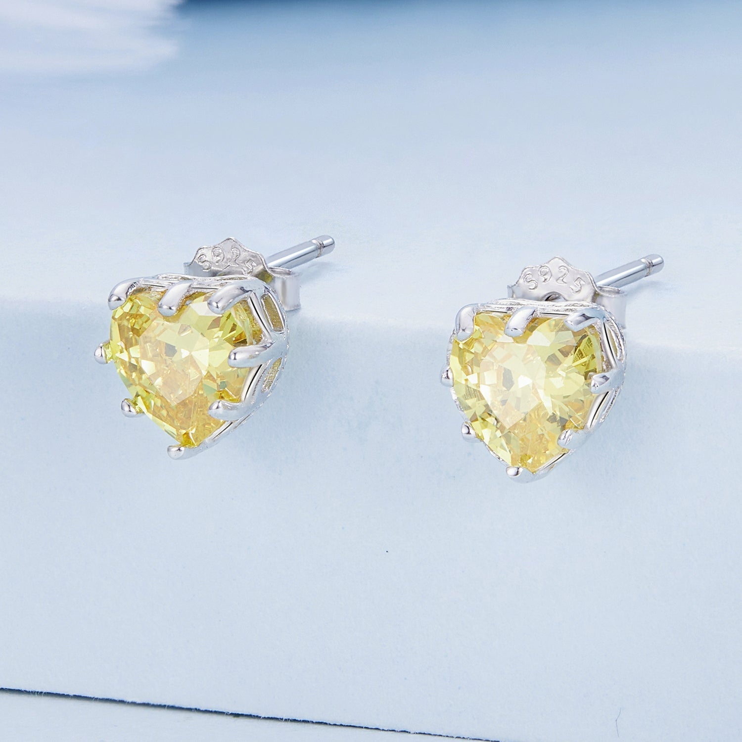 925 Sterling Silver Earrings with Pavé Setting CZ for Women DestGlow