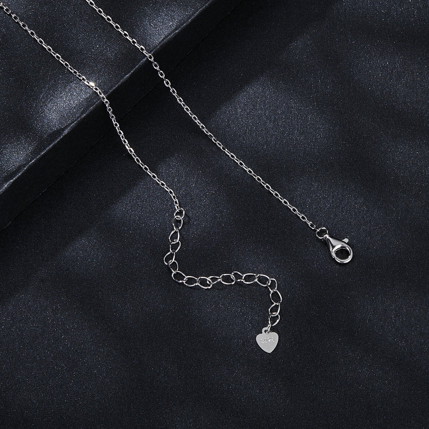 925 Sterling Silver Moissanite 6.5mm Diamond-like Pendant Necklace for Women DestGlow