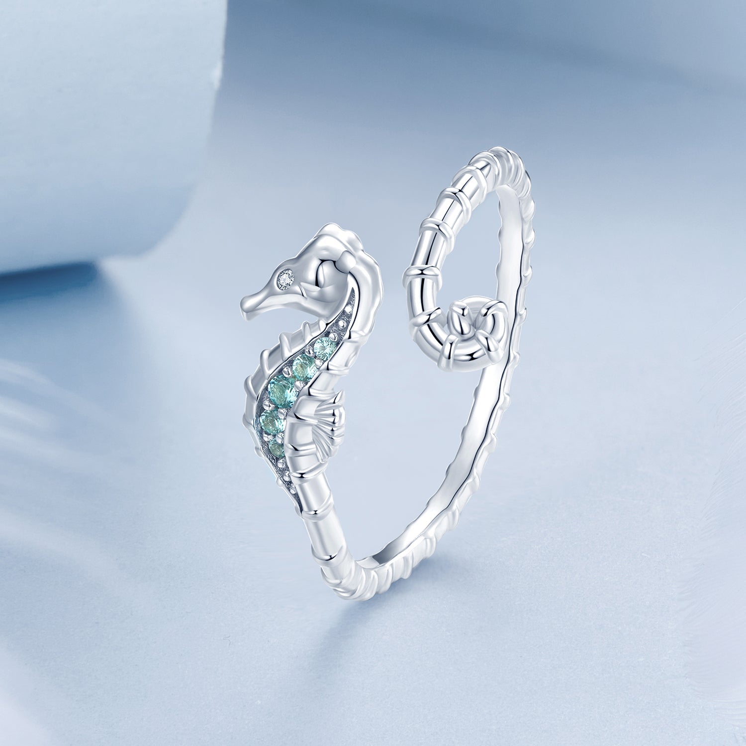925 Sterling Silver White Gold Plated Pavé Setting CZ 1.3mm Ring for Women DestGlow