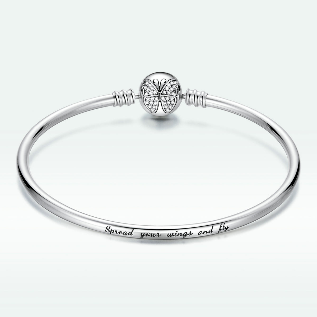 925 Sterling Silver 17.0 cm Oxidized CZ Bracelet for Women DestGlow