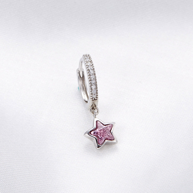 925 Sterling Silver Earrings with Pavé Setting CZ for Women DestGlow