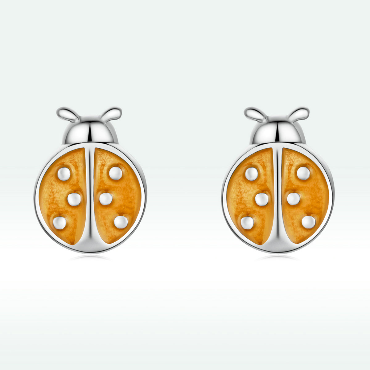 S925 Sterling Silver Enamel Earrings for Women DestGlow