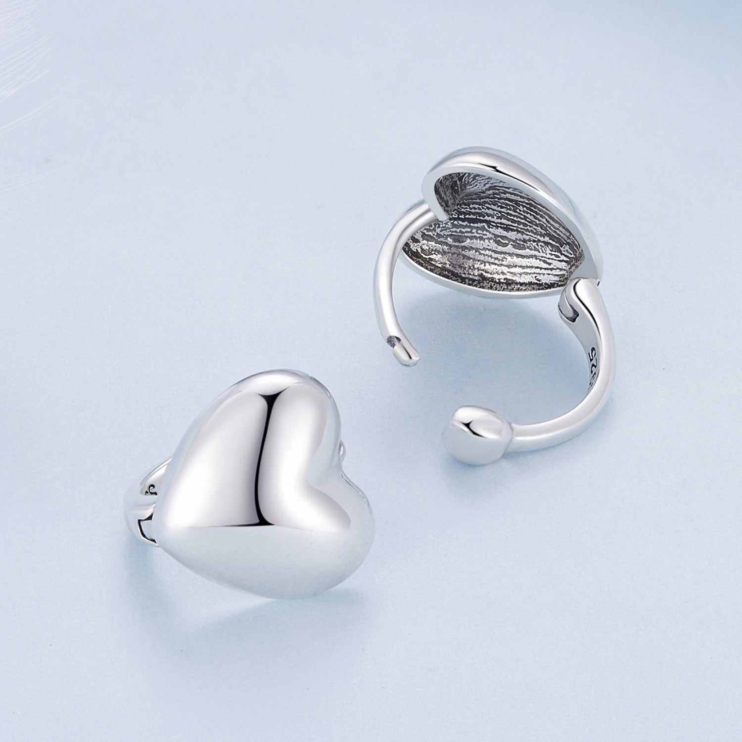 S925 Oxidized Silver 11mm Earrings for Women DestGlow