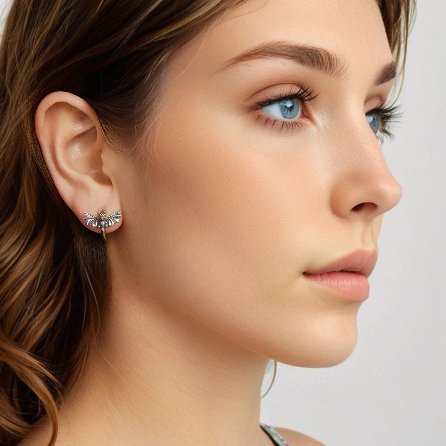 925 Sterling Silver Oxidized Silver Earrings for Women DestGlow