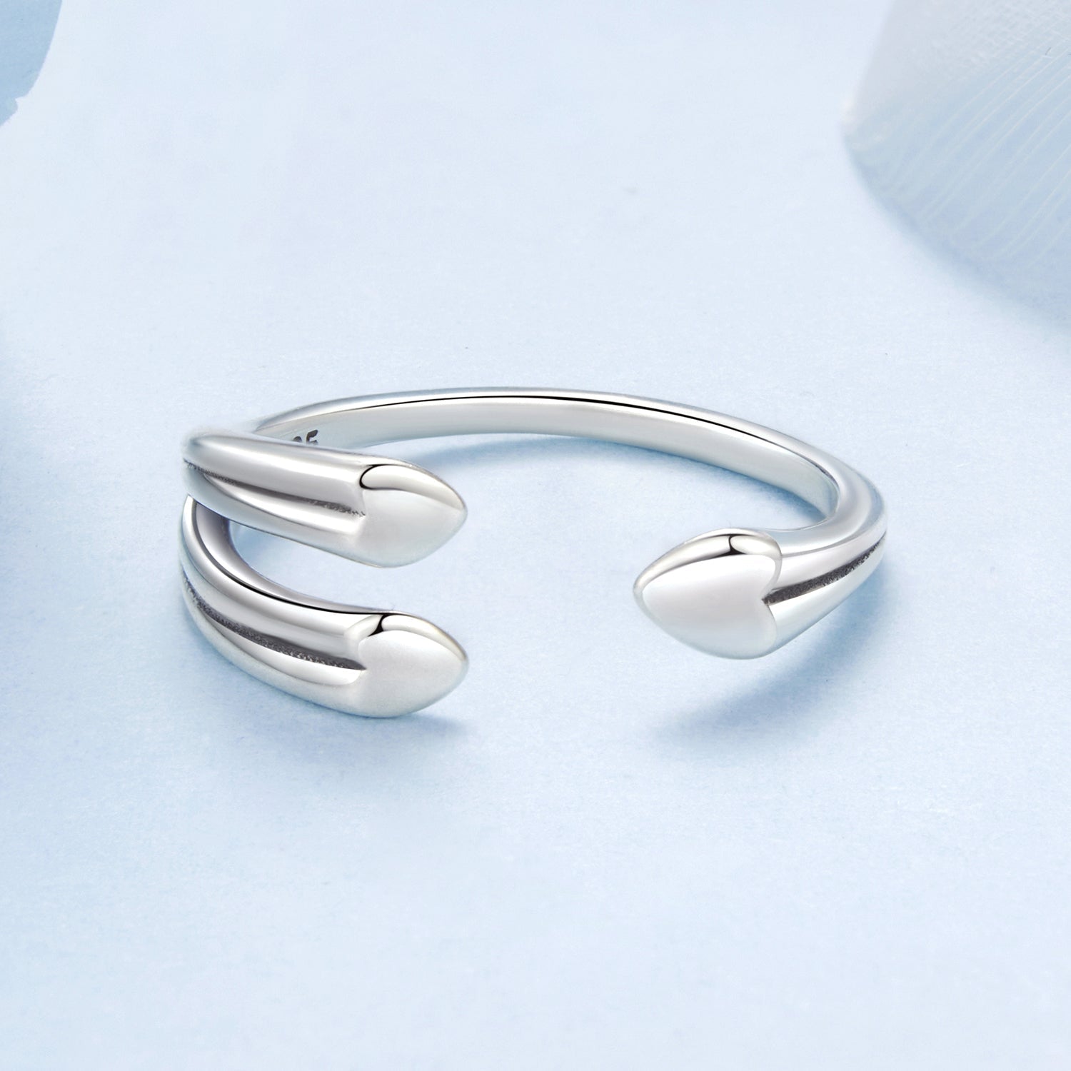 925 Sterling Silver Oxidized 0.15-0.8cm Ring DestGlow