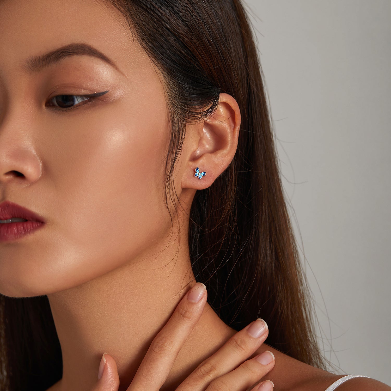 S925 Sterling Silver Enamel Oxidized Earrings for Women DestGlow
