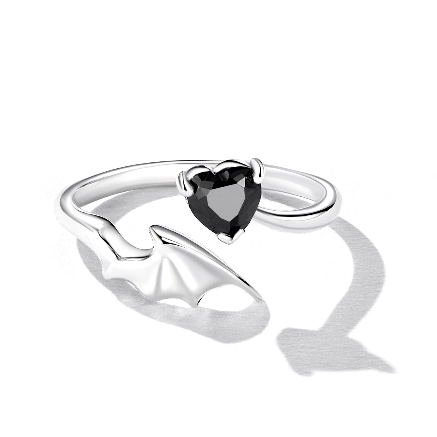 925 Sterling Silver Oxidized Pavé Setting CZ Ring DestGlow