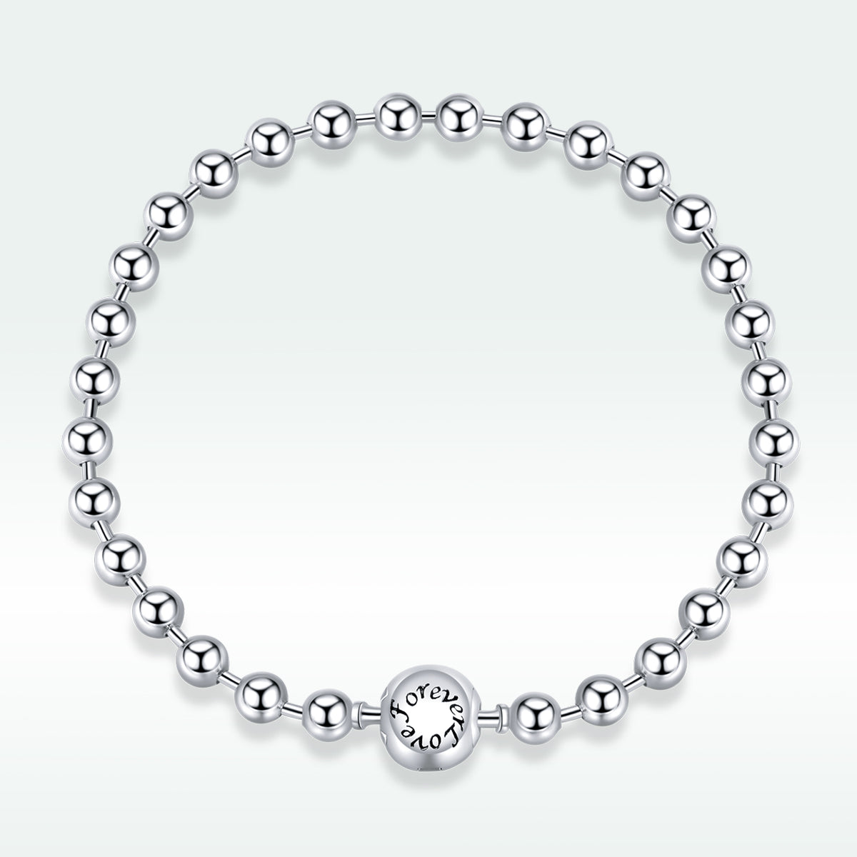925 Sterling Silver Bracelet 17cm Oxidized & Platinum Plated for Women DestGlow