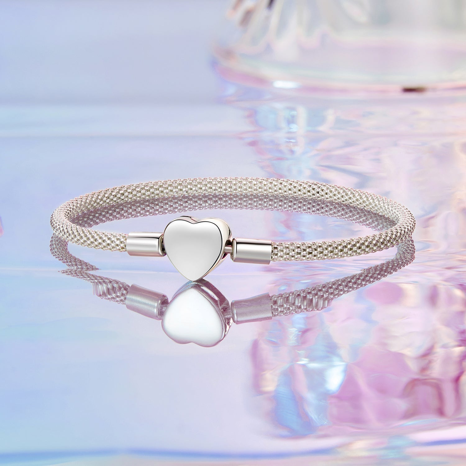 925 Sterling Silver Bracelet 17.0cm Inner Diameter for Women DestGlow