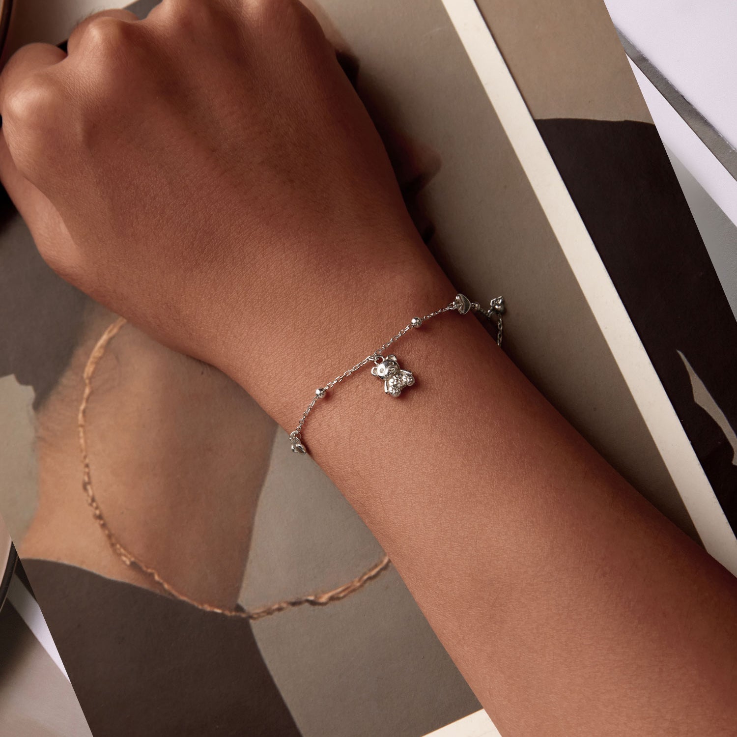 925 Sterling Silver Bracelet with Pavé Setting CZ, 150+60mm Length for Women DestGlow
