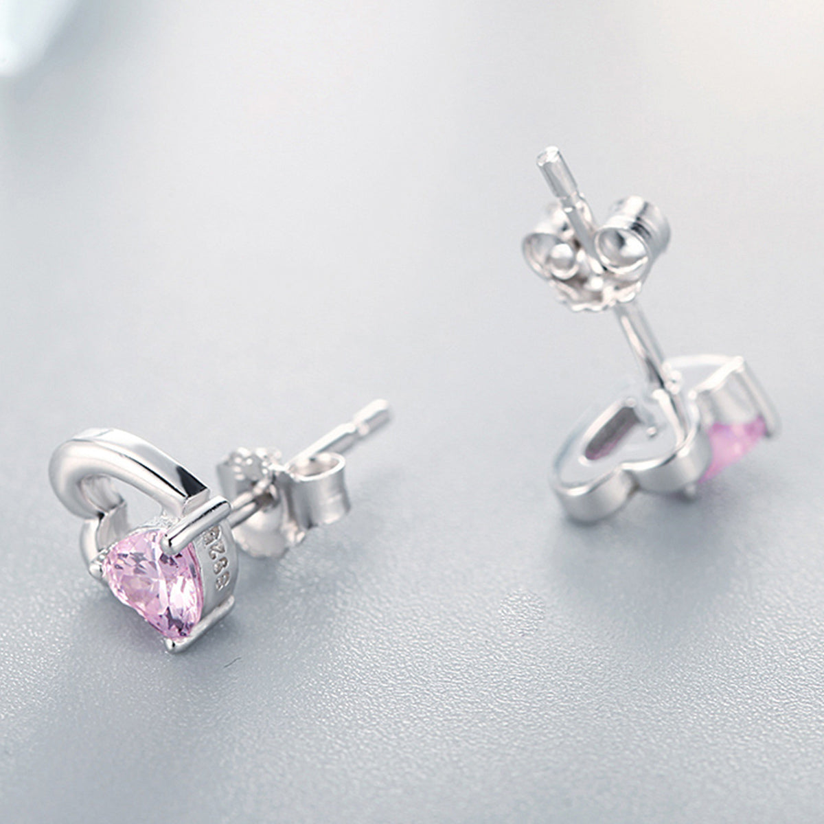 925 Sterling Silver Earrings with Pavé Setting CZ for Women DestGlow