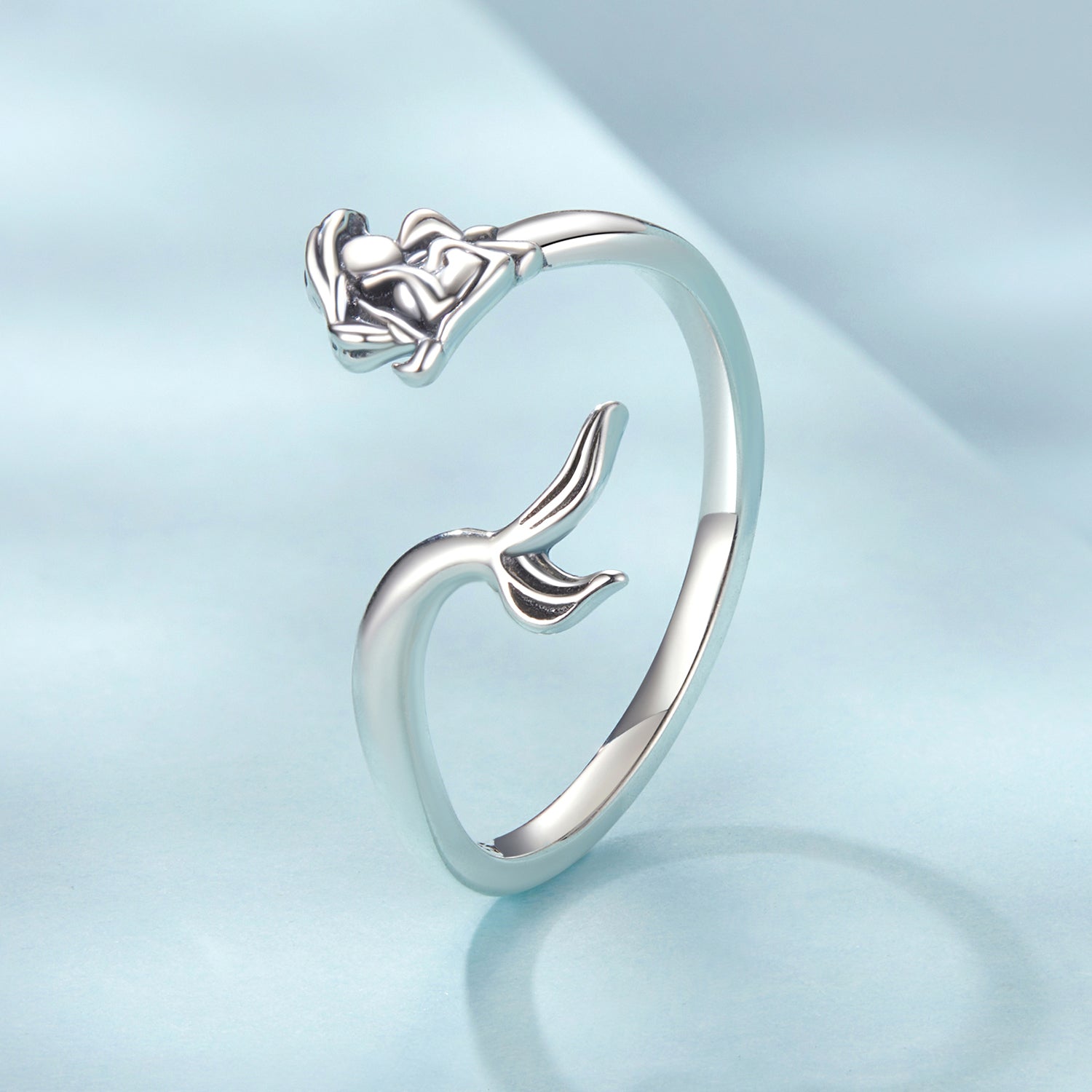 925 Sterling Silver Oxidized Silver 0.17cm Ring DestGlow