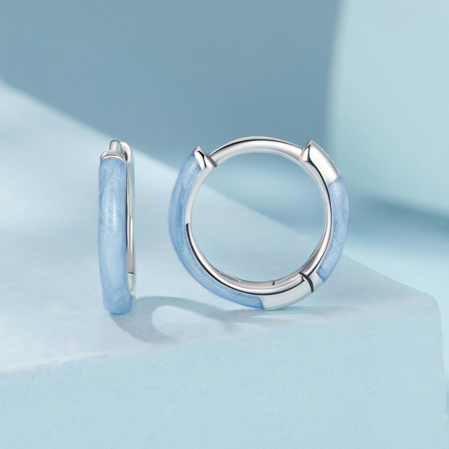 925 Sterling Silver Enamel Oxidized Earrings for Women DestGlow