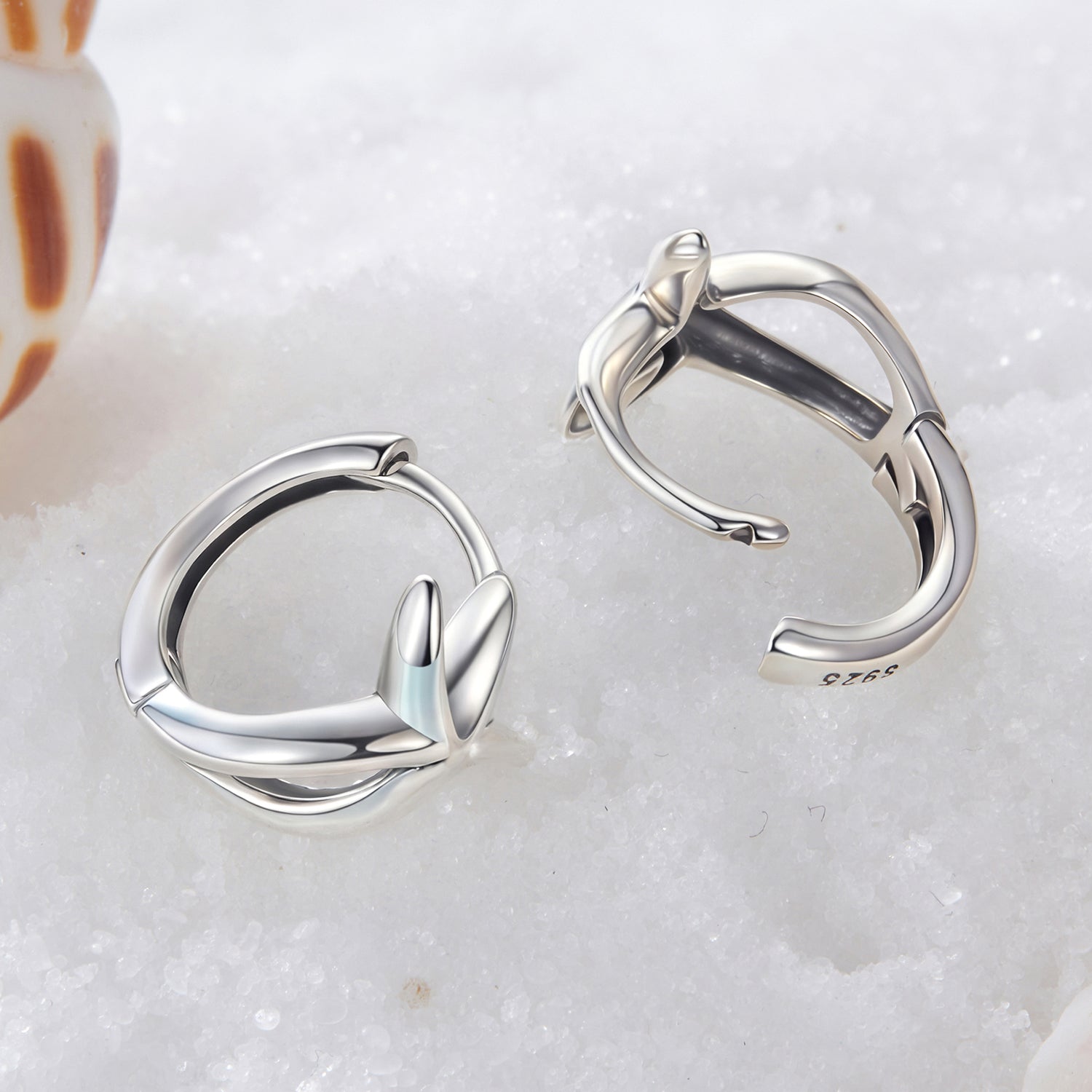 925 Sterling Silver Oxidized Silver Earrings 1.2*1.5cm for Women DestGlow