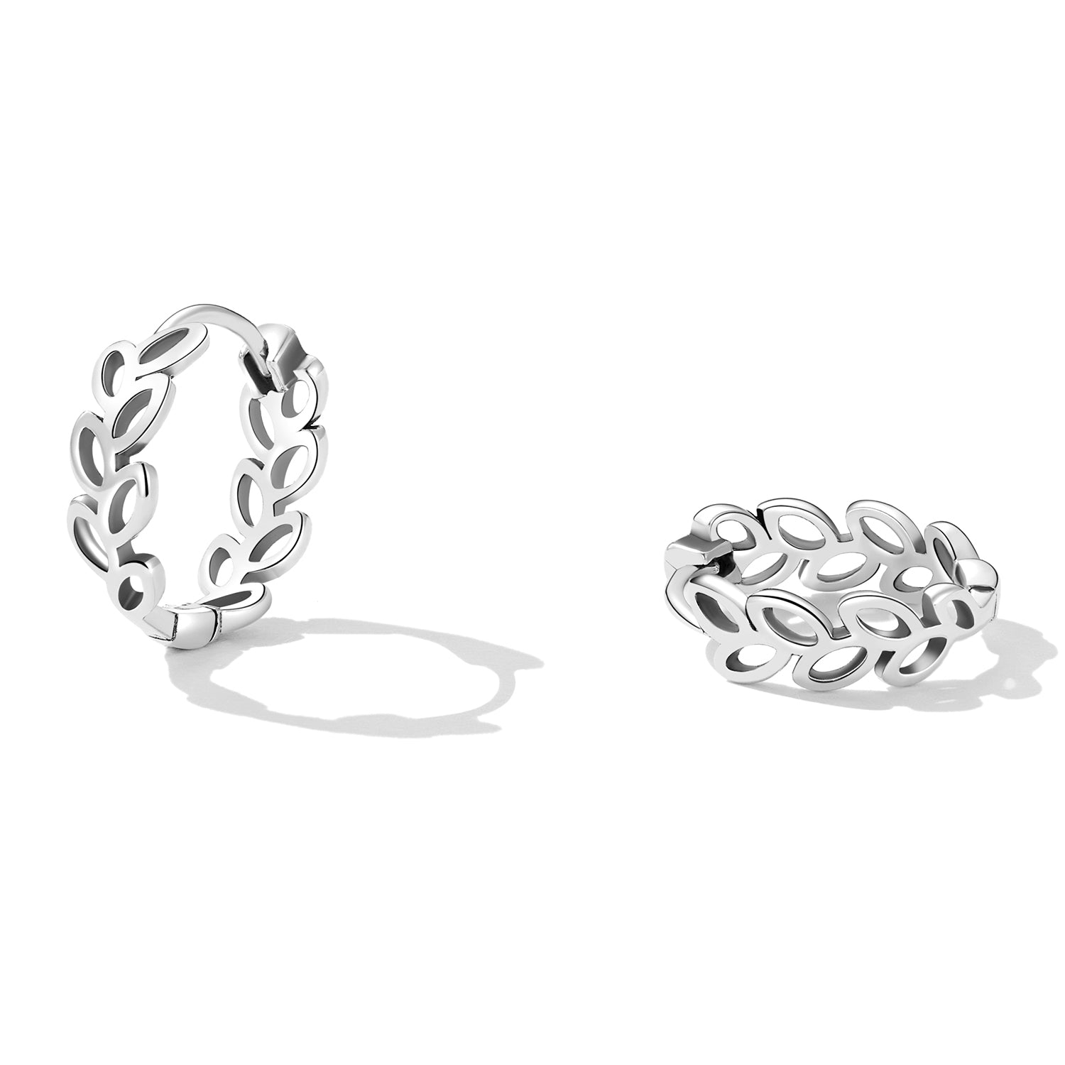 925 Sterling Silver Earrings 1.3*0.4cm for Women DestGlow