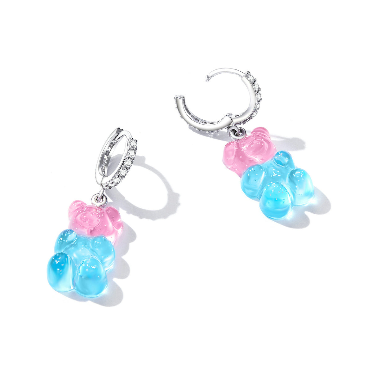 S925 Sterling Silver Pavé Setting CZ Earrings for Women DestGlow