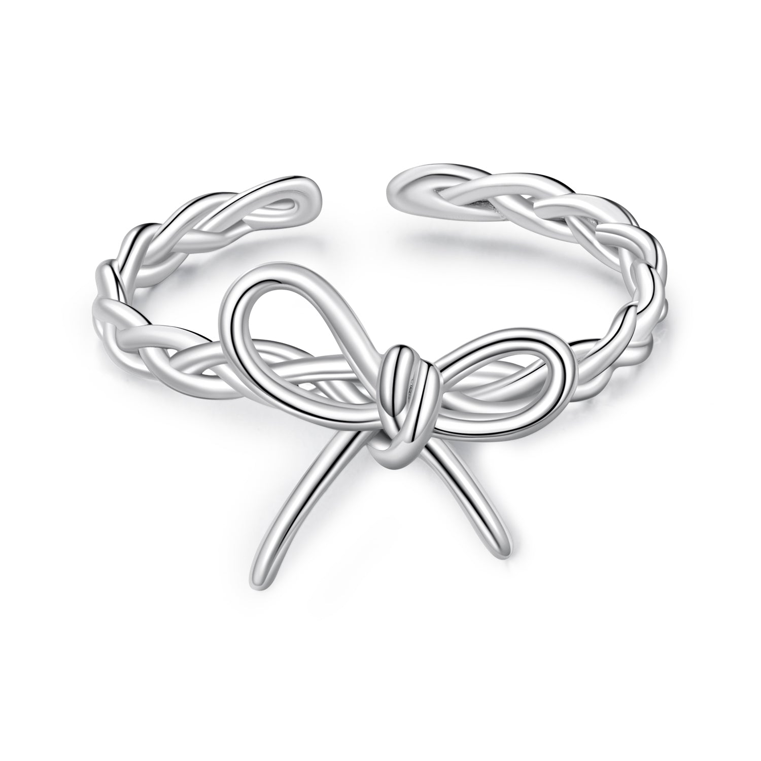 925 Sterling Silver Plated White Gold Minimalist Pendant Necklace for Women DestGlow