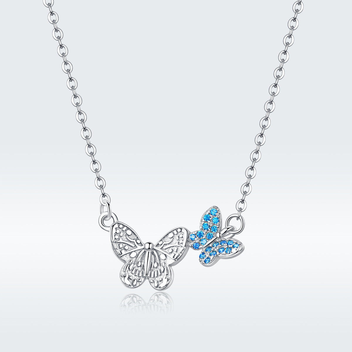 925 Sterling Silver 45cm Necklace for Women DestGlow
