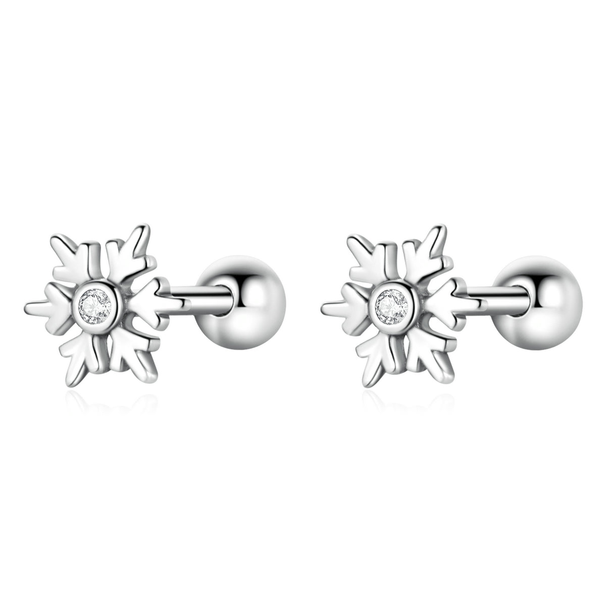 925 Sterling Silver Earrings with Pavé Setting and Oxidized Finish DestGlow