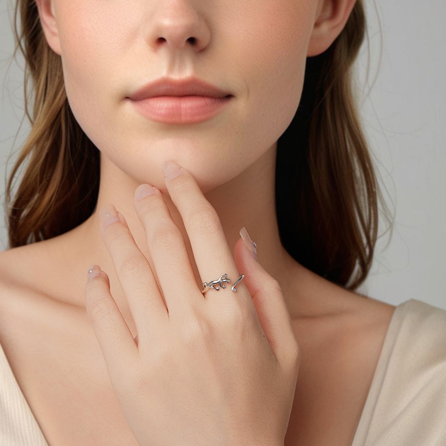 925 Sterling Silver Oxidized Pavé Setting CZ Ring DestGlow