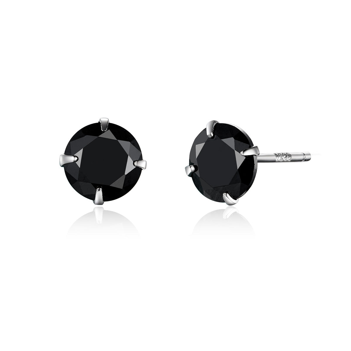925 Sterling Silver Earrings with Pavé Setting CZ DestGlow