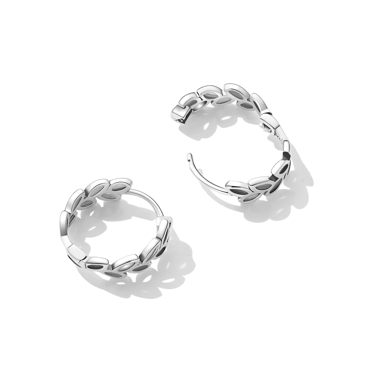 925 Sterling Silver Earrings 1.3*0.4cm for Women DestGlow