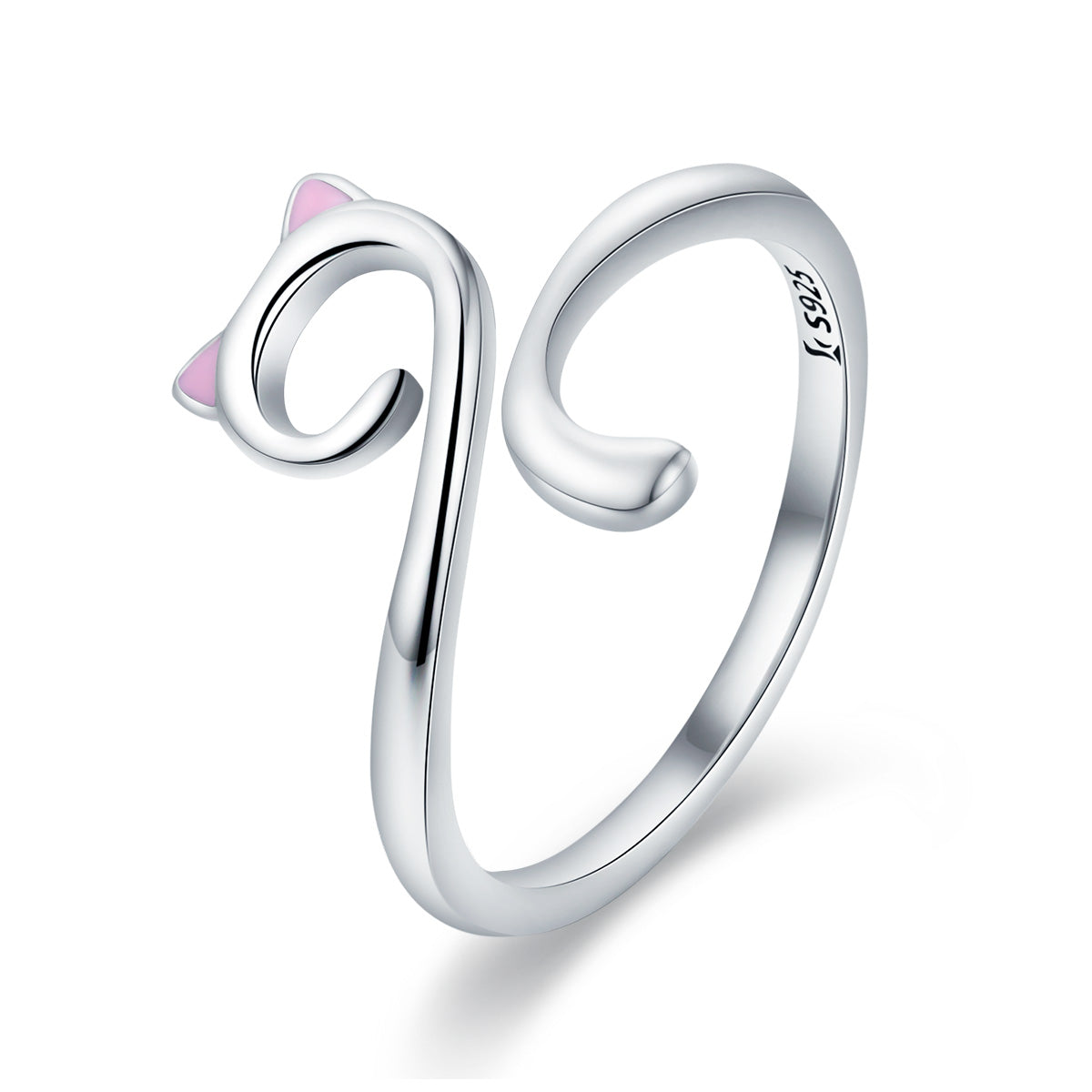 S925 Sterling Silver Adjustable Ring for Women DestGlow