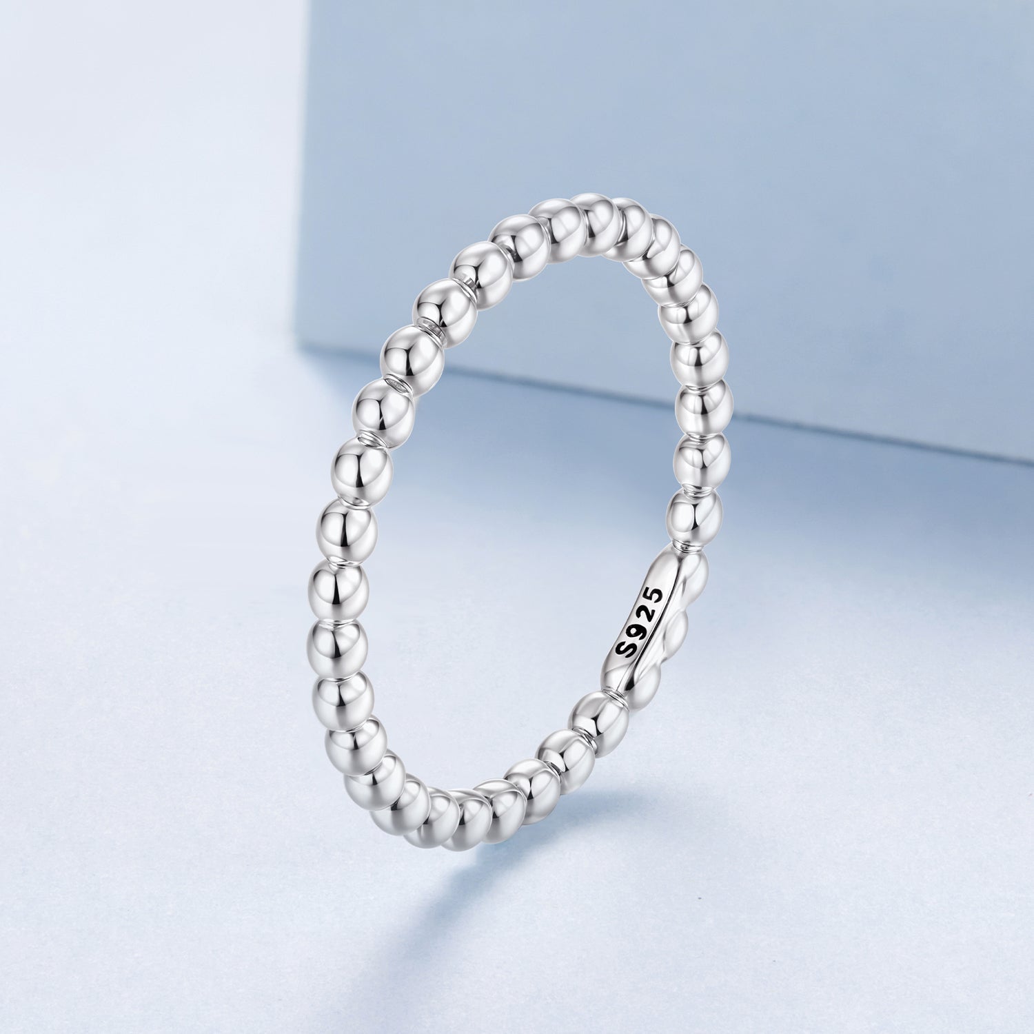 925 Sterling Silver Oxidized 0.17cm Ring for Women Size 6.0 DestGlow