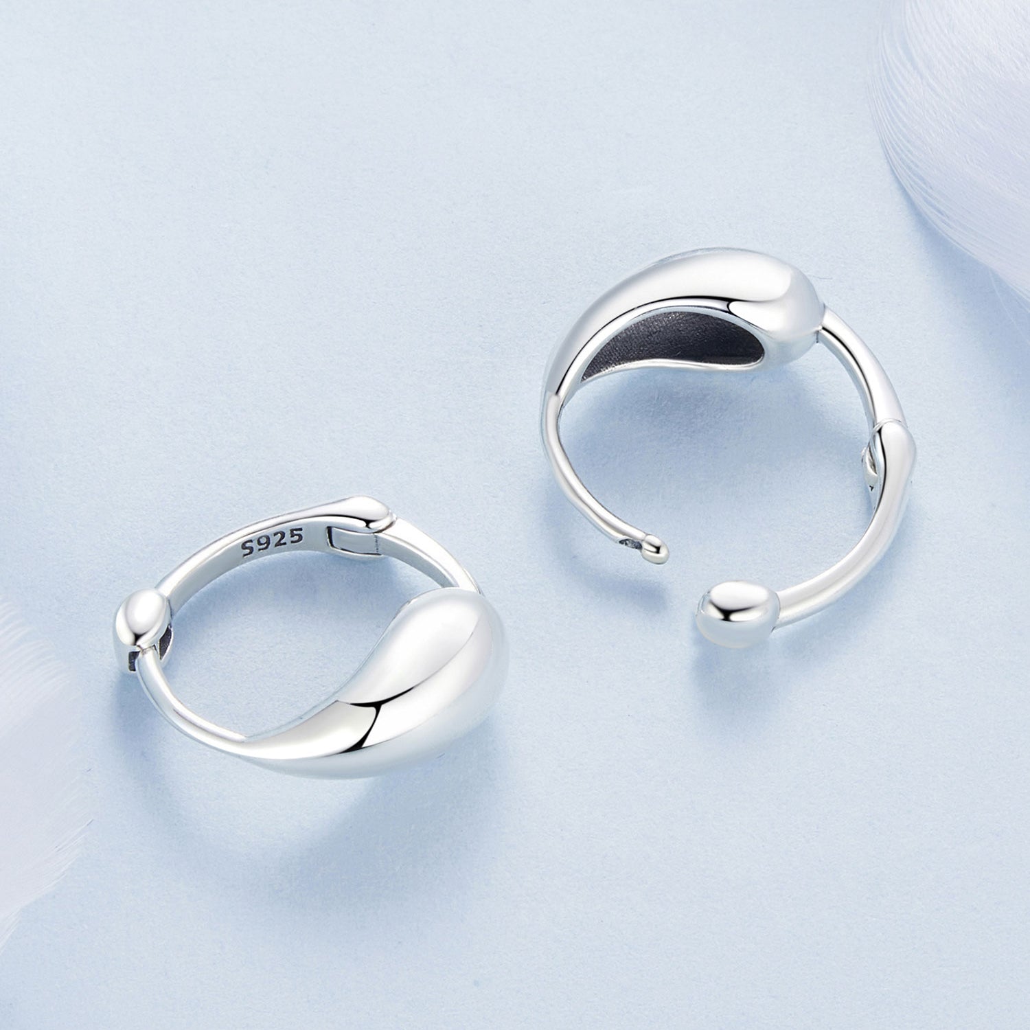 925 Sterling Silver Oxidized Earrings for Women DestGlow