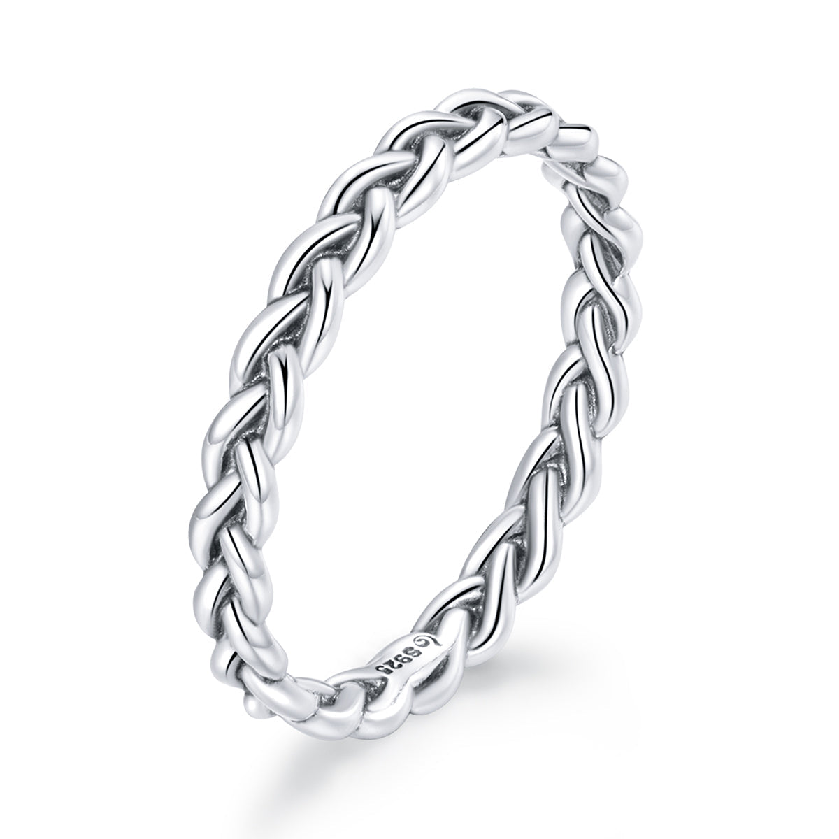 925 Sterling Silver Oxidized 0.20cm Ring Size 9 for Women DestGlow