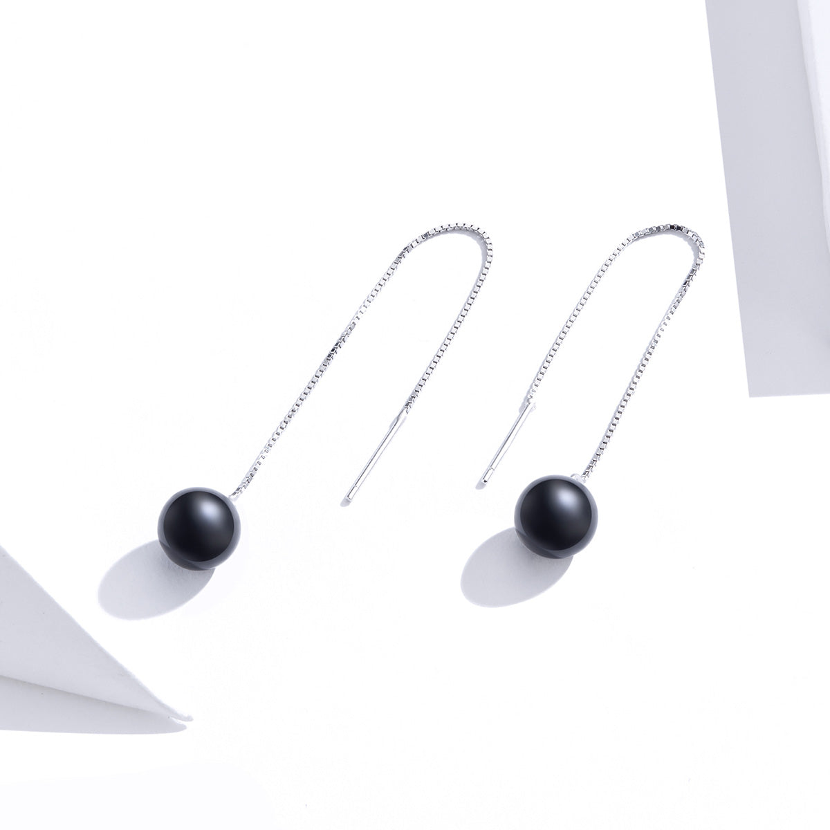 925 Sterling Silver Earrings with Quality Shell Pearl for Women DestGlow