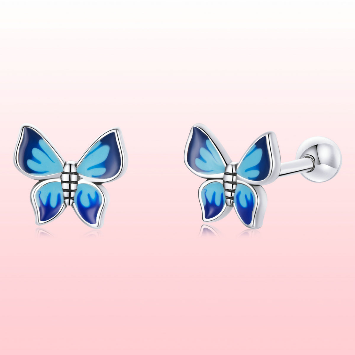 S925 Sterling Silver Enamel Oxidized Earrings for Women DestGlow