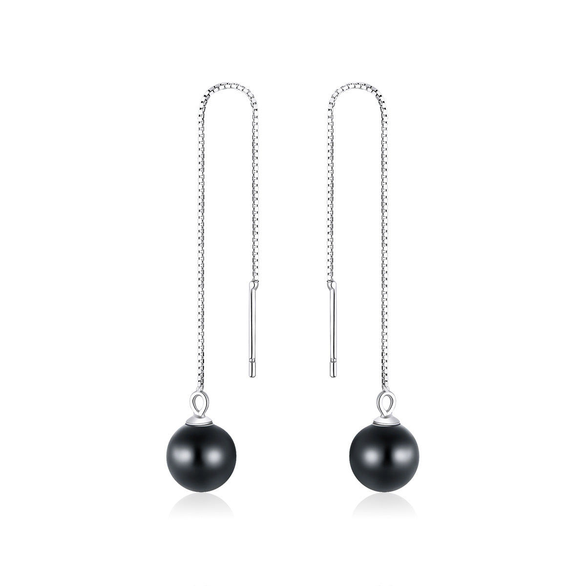 925 Sterling Silver Earrings with Quality Shell Pearl for Women DestGlow