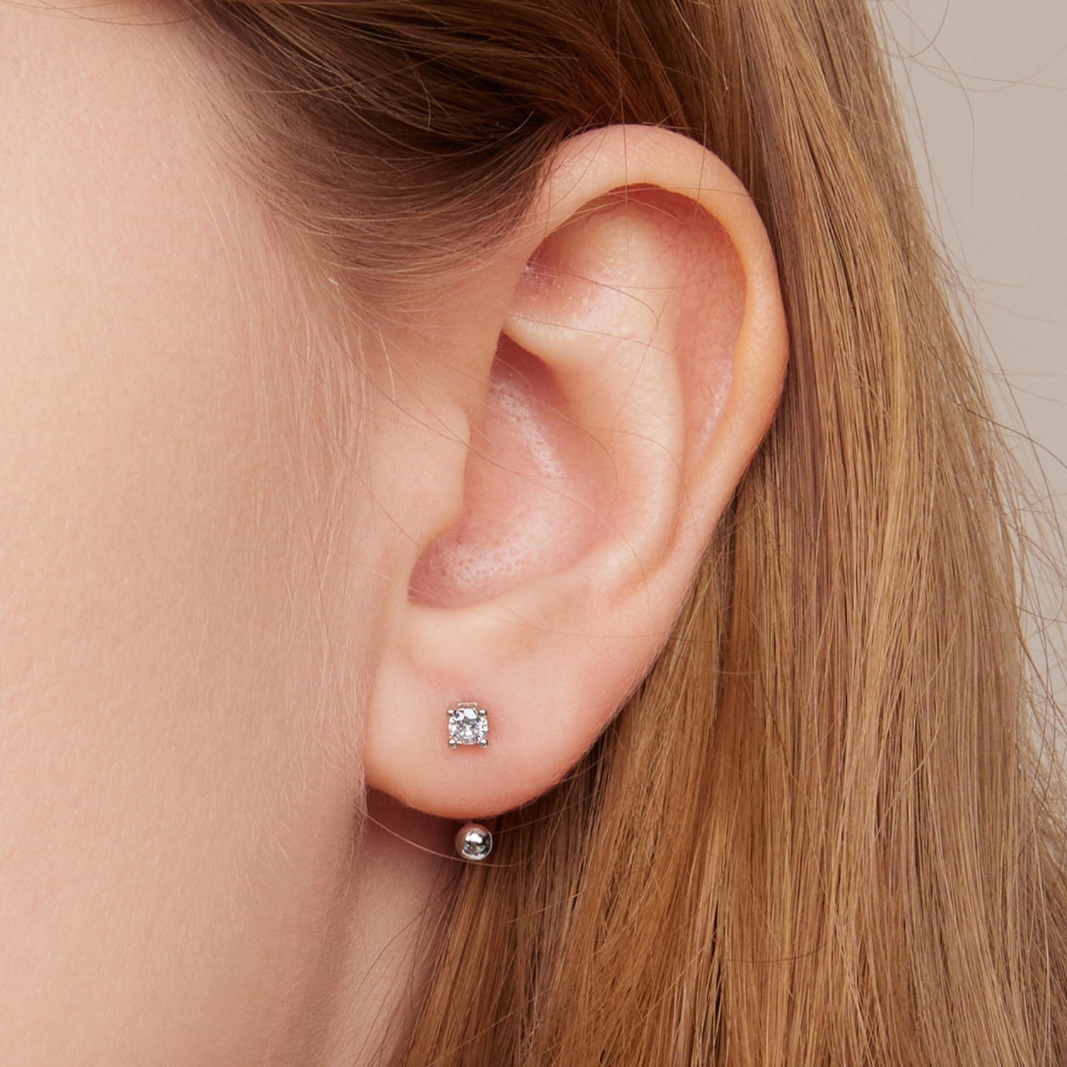 925 Sterling Silver Earrings for Women with CZ in Pavé Setting DestGlow