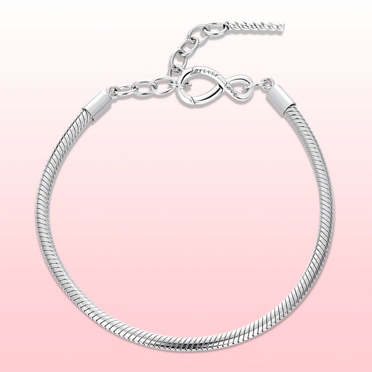 925 Sterling Silver Adjustable Bracelet DestGlow